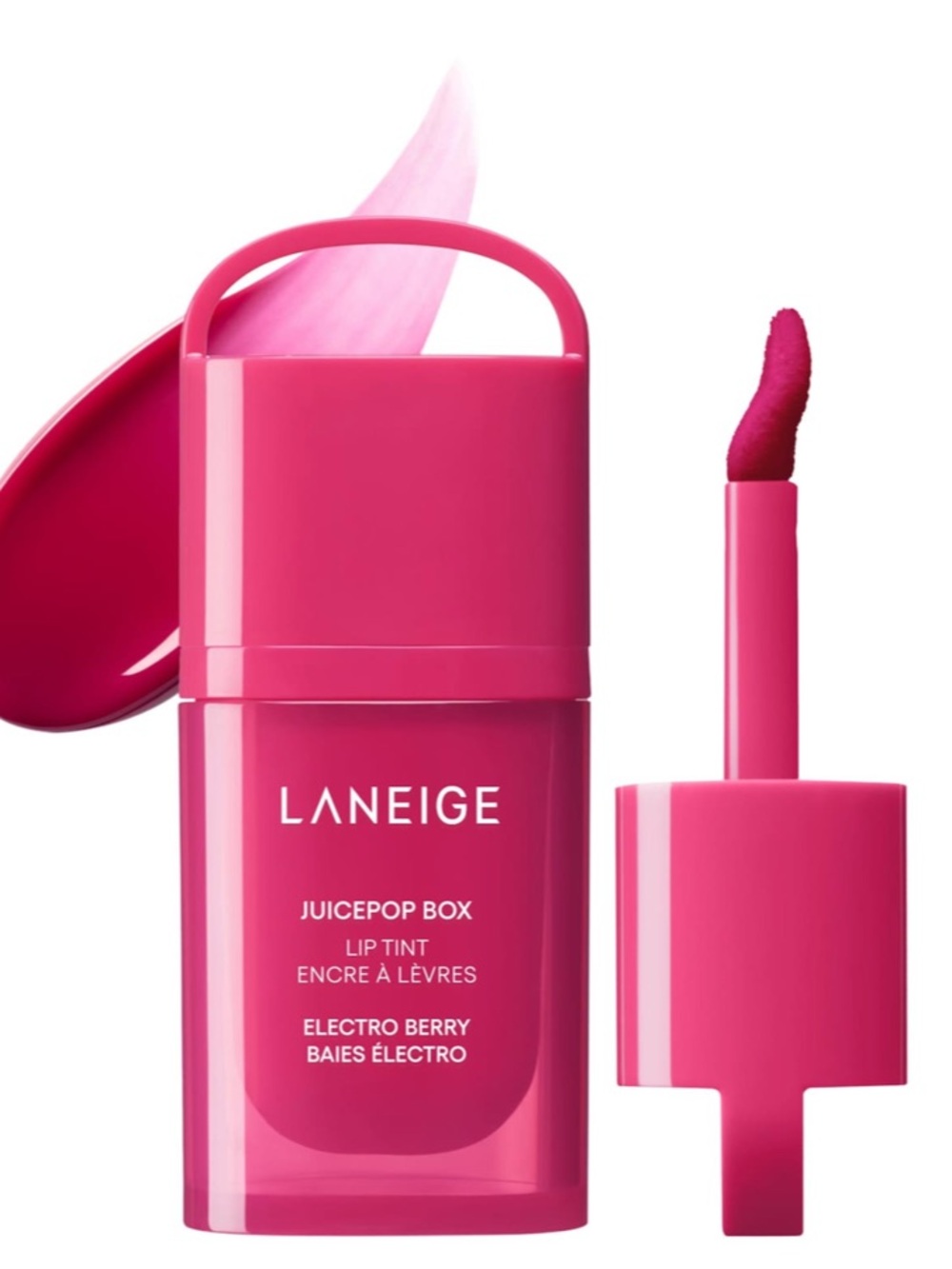 LANEIGE Juicepop Box Lip Tint - Electro Berry Fuchsia
